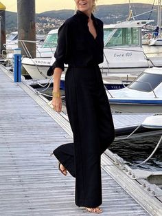 Top With Pants, Chique Outfits, Mom Fashion, Half Sleeve Tops, Moda Vintage, Looks Chic