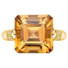 This is fancy Citrine Ring in Octagon shape purple hue. The Ring is elegant and can be worn for many occasions. The Citrine around the ring add to the beauty and elegance of the ring. Citrine Fancy Ring in 18Karat Yellow Gold with White Diamond. Citrine: 7.79 carat, 12X12mm size, Octagon shape. Citrine: 0.25 carat, 1.50mm size, round shape. White Diamond: 0.20 carat, 1.30mm size, round shape, G color, VS clarity. Gold: 5.123g, 18Karat White Gold. R1516 Luxury Octagon Ring With Gemstone Accents, Octagon Yellow Gold Ring With Gemstone Accents, Yellow Gold Octagon Rings With Gemstone Accents, Elegant Gold Topaz Gemstone Ring, Elegant Emerald-cut Topaz Rings, Luxury Yellow Gold Diamond Ring With Gemstone Accents, Citrine Diamond Ring With Accent Stones In Yellow Gold, Luxury Gold Open Topaz Ring, Yellow Gold Citrine Diamond Ring With Accent Stones