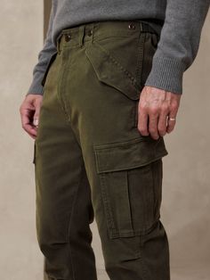 Brushed Traveler Cargo Pant | Banana Republic Cotton Cargo Pants With Belt Loops, Cotton Cargo Pants With Belt Loops For Fall, Fall Cotton Cargo Pants With Belt Loops, Fitted Utility Pants With Flap Pockets, Fitted Utility Bottoms With Flap Pockets, Cotton Bottoms With Flap Pockets For Fall, Fall Cotton Bottoms With Flap Pockets, Military Cotton Bottoms With Flap Pockets, Military Style Cotton Bottoms With Flap Pockets