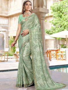 Karishma Saree - Roop Darshan Elegant Pista Green Sets With Embroidered Border, Pista Green Sharara With Embroidered Border, Pista Green Chanderi Sharara With Embroidered Border, Designer Pista Green Dupatta With Embroidered Border, Green Silk Embroidered Churidar, Green Silk Churidar With Embroidered Border, Pista Green Salwar Kameez With Embroidered Border, Pista Green Traditional Wear With Embroidered Border, Pista Green Sharara With Embroidered Border For Navratri