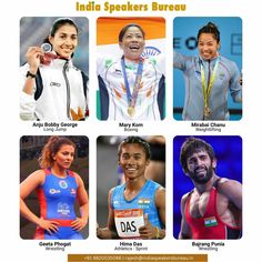 Geeta Phogat, Mary Kom, Long Jump, Weight Lifting, Wrestling