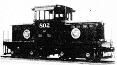 an old black and white photo of a train