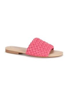 A woven strap lends simplistic dimension to the Prancie Slide Sandals from Kim Rogers that are ready to take on the warm weather. | Kim Rogers Women's Prancie Slide Sandals, Pink, 8.5M Kim Rogers, Slide Sandals, Comfortable Shoes, Warm Weather, Women Shoes, Sandals, Pink