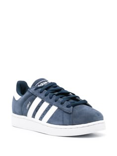 Find ADIDAS Campus 00s Suede Sneakers on Editorialist. navy blue calf suede signature 3-Stripes logo logo print to the side logo-print tongue branded insole flat rubber sole branded leather insole front lace-up fastening Cute Outfit Combos, Addias Shoes, Shoes For Christmas, Uggs Shoes, Nike Crop Top, Adidas Campus 00s, Navy Blue Shoes, Find My Style, Small Bookshelf