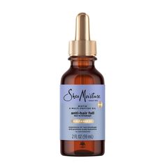 PRICES MAY VARY. SheaMoisture Anti-Hair Fall Scalp & Hair Oil helps shield and seal your hair with 76% less breakage. vs. non-treated hair Supported by Repeated Grooming Study 23-013 and 23014- April 17, 2023 Indulge your hair with 2X more moisture and damage control due to breakage This lightweight elixir creates a protective moisture barrier on the scalp and instantly reduces the appearance of dry split ends. SheaMoisture Anti-Hair Fall Scalp & Hair Oil transforms your damaged strands into hea Healthy Looking Hair, Hair Tea, Anti Hair Fall, Scalp Oil, Frizz Control, Dry Scalp, Hair Fall, Shea Moisture Products, Treated Hair