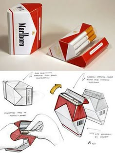 Paper Scene, Desain Buklet, Industrial Design Sketch, Creative Packaging Design, Creative Packaging, Packaging Design Inspiration, Package Design, A Drawing