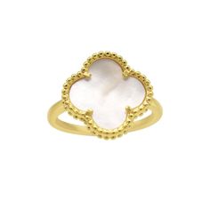 Free shipping and easy returns on Adornia Adjustable White Mother of Pearl Flower Ring gold. Luxury trend jewelry for your everyday. Delicate Gold Flower Stackable Rings, Dainty Gold Flower Stackable Rings, Dainty Gold Flower Ring, Elegant Gold-plated Flower Ring, Gold-plated Yellow Gold Flower Ring, Gold Plated Yellow Gold Flower Ring, Gold Flower-shaped Promise Ring, Elegant Yellow Gold Plated Flower Ring, Gold Flower Shape Promise Ring