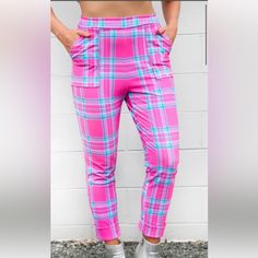 Check Out The Matching Nike Bra Top, Wow What A Set! Nike Bra, Legging Pants, Black Milk, Stretch Leggings, M Pants, Bra Top, Blue Plaid, Barbie Doll, Bra Tops