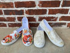 DIY Mod Podge Sneakers - The Shabby Tree