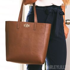 monogrammed brown leather tote bag Classic Brown Monogram Canvas Shoulder Bag, Classic Monogram Canvas Satchel For Everyday, Chic Monogram Canvas Satchel For Everyday Use, Gold Monogram Canvas Bag For Everyday Use, Rectangular Monogram Canvas Bag For Everyday Use, Classic Cognac Shopping Bag, Everyday Rectangular Monogram Canvas Bag, Everyday Gold Monogram Canvas Bag, Classic Monogram Canvas Bag For Everyday Use