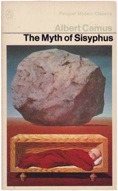 a book cover with an image of a large rock and a small bed in the middle