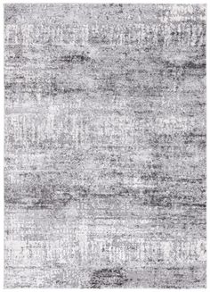 an area rug with grey and white colors