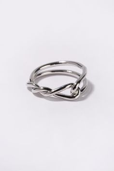 *Twisted ring silver *Nickel free *M (US size 7) Silver Metal Promise Ring, Silver Midi Promise Rings, Silver Metal Jewelry For Promise, Modern Twist Silver Open Stackable Rings, Silver Infinity Jewelry With Ring Detail, Silver Infinity Ring Jewelry, Minimalist Metal Promise Ring, Adjustable Silver Midi Rings With Modern Twist, Silver Metal Round Rings