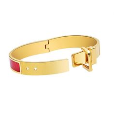 Stately Steel Stainless Steel Belt Buckle Bangle Bracelet Buckle up in style with this fun, belt-inspired hinged bangle bracelet. Choice of colors.       Approx. 7-1/4"L x 3/4"W      Made of stainless steel     Buckle clasp     Hinged bracelet design looks like belt with buckle Elegant Red Metal Cuff Bracelet, Red Metal Cuff Bracelet Bangle, Red Metal Bangle Cuff Bracelet, Adjustable Red Metal Cuff Bracelet, Red Adjustable Metal Cuff Bracelet, Red Metal Cuff Bracelet, Red Bangle Bracelet For Fashion Accessory, Red Bangle Bracelet With Strap, Steel Belt Buckle