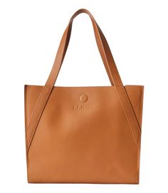 Stonington Full-Grain Leather Tote | Tote Bags at L.L.Bean Classic Smooth Grain Satchel For Shopping, Classic Soft Leather Tote Satchel, Classic Tote Satchel With Smooth Grain, Classic Smooth Grain Tote Satchel, Modern Satchel With Leather Lining And Double Handle, Modern Large Satchel With Leather Handles, Classic Everyday Faux Leather Satchel, Top Handle Smooth Grain Satchel For Shopping, Top Handle Satchel With Smooth Grain For Shopping