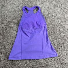 Top Seller for Lululemon Shirt Womens 4 Purple Lightweight Sleeveless Gym Outdoors Ladies A2, Fashion Women's Tops Racerback Tops With Built-in Bra For Light Sports, Casual Lululemon Yoga Tops, Purple Sleeveless Activewear For Training, Purple Sleeveless Activewear For Gym, Lululemon Sporty Top With Built-in Bra, Purple Sleeveless Sportswear Activewear, Purple Sleeveless Activewear, Sporty Lululemon Tops With Built-in Bra, Sleeveless Sportswear Tops With Built-in Bra