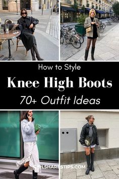 Elevate your wardrobe with 70+ knee high boots outfit ideas fit for every season! Whether it's spring brunches or fall parties in black, white, or brown styles—you'll be turning heads wherever you go! Effortlessly chic yet classy options await from casual looks to dressed-up ensembles perfect for date nights and concerts alike. Stay cozy during cold weather while looking stylish—these outfits prove you can mix comfort with elegance whether you're wearing jeans or dresses!