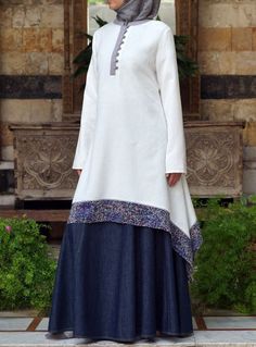 Summer Hijabi, Hijab Fashion 2016, Professional Blouses, Moslem Fashion, Estilo Hijab, Muslimah Dress, Islamic Dress, Mode Abaya, Fashion 2016