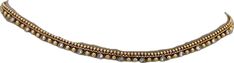 Elegant Waist Chain For Parties And Festivals, Gold Beaded Bracelets For Rituals, Elegant Gold Waist Chain For Festive Occasions, Gold Bracelet For Festive Occasions, Party Gold Choker With Stone Work, Adjustable Gold Choker For Festivals, Bohemian Gold Choker For Diwali, Gold Choker With Latkans For Diwali, Gold Bohemian Choker For Diwali