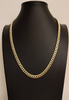 925 Thick Gold Miami Cuban Link Chain 6.5mm ✅Retail Value $800-$1200 ✅Made In Italy ✅SPECIFICATIONS : • .925 Sterling Silver Gold Solid Miami Cuban - 6.5mm • Each Link Is Fully Soldered. Very Good Quality • Heavy duty and Beautiful! • Real 14kt Yellow Gold - Anti-Tarnish - Color Will Not Fade • Genuine 925 Sterling Silver, not plated or filled- Guaranteed • Men's & Ladies • Lobster Lock, very secure and will hold it tight ESTIMATED WEIGHTS : 18'' 45 Grams 20'' - 50 Grams 22'' - 53 Grams 24'' - 59 Grams 30'' 70 Grams ✅Arrives in a Velvet Gift Pouch and includes FREE SHIPPING to the USA ✅To see more chains and other handcrafted jewelry Mens Gold Chain Necklace, Cuban Link Chain Men, Gold Man, Real Gold Chains, Miami Cuban Link Chain, Personal Jewelry, Gold Nose Rings, Miami Cuban Link, Cuban Link Chain Necklaces