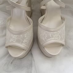 Now we have 6 cm heel legth option too 6 cm , 8 cm , 10cm , 11 cm,12 cm,13cm or 14cm heel size options wedge Shoes Ivory ,white and black color options These shoes will look great on you along with your wedding dress at your wedding. Everyone's eyes will be on you. Elegant Beige High Heel Wedge Sandals, Beige High Heel Wedge Sandals Elegant Style, Wedding High Heel Sandals With Removable Insole, Cream Lace Open Toe Wedding Shoes, Cream Lace Open Toe Heels, Cream Round Toe Wedding Shoes, Open Toe Platform Sandals For Wedding, Closed Toe Platform Sandals For Wedding, White Open Toe Wedding Shoes For Bride