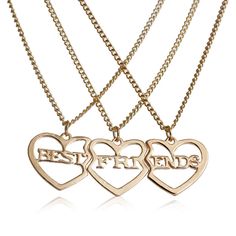 Best Friend Stuff, Bff Stuff, Bff Things, Gold Leaf Necklace, Bff Jewelry, Friend Stuff, Bff Necklaces, Best Friend Outfits, Friend Jewelry