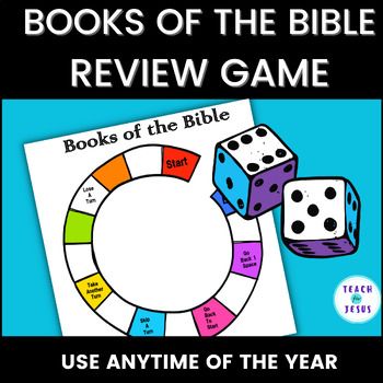 Books Of The Bible Games, Bible Trivia Games, The Books Of The Bible, Old Testament Bible, Sunday School Games, Church Games, New Testament Bible, Catholic Education, Bible Games