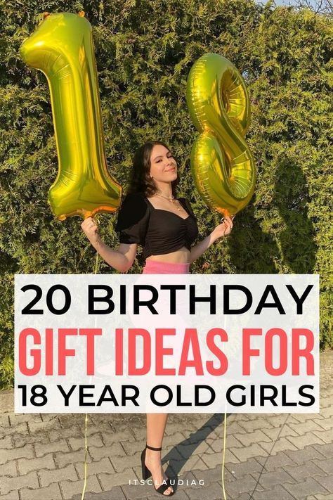 Do you need some ideas on 18th birthday gifts for girls? I’m obsessed with all these 18th birthday gifts for best friend, I showed all my friends and they all agreed this is the most helpful list ever. 18th Birthday Jewelry Ideas, 18th Birthday Wrapping Ideas, Friends 18th Birthday Gift Ideas, Special 18th Birthday Gifts, 18th Birthday Gifts For Niece, Presents For Best Friends 18th Birthday, 18tg Birthday Gift Ideas, 18yr Old Birthday Gift Ideas, 18tj Birthday Gifts