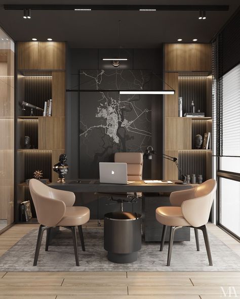 Small Office Ideas For Men Business, Small Luxury Office, Lawyer Office Design Modern, Law Office Design Interiors, Conference Room Design Creative, Woman Office Decor, Ceo Office Design Luxury Modern, Modern Classic Office, Lawyer Office Interior