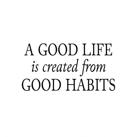 Good Habits To Have, Reach Your Goals Quotes, Bad Habits Quotes, Quit Bad Habits, Change Your Habits, Habit Quotes, Future Quotes, Healthy Life Hacks, Lower Back Pain Exercises