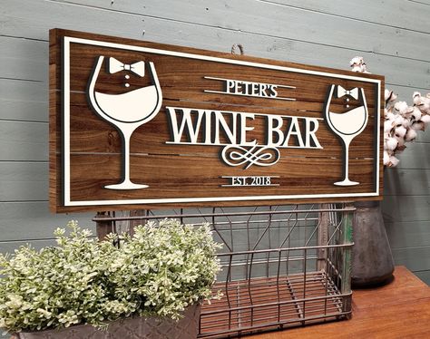 Wine Bar Sign, Wooden Signage, Shed Decor, Pub Sheds, Veterans Day Gifts, Backyard Bar, Cartoon Gift, Pub Signs, Home Bar Decor