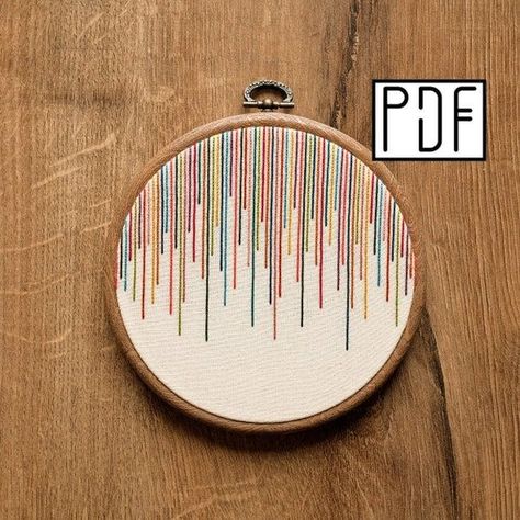 embroidery patterns Thread Pattern Design, Embroidery Lines Pattern, Embroidery Patterns Pdf, Embroidery Lines, Line Embroidery, Modern Hand Embroidery Patterns, Modern Hand Embroidery, Digital Embroidery Patterns, Abstract Embroidery