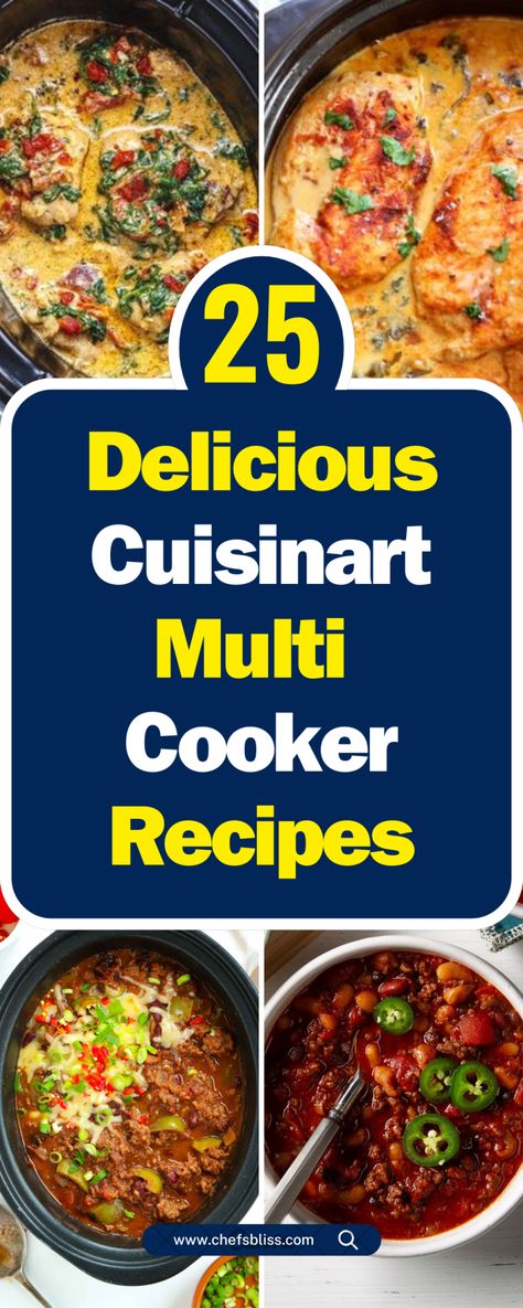 25+ Delicious Cuisinart Multi Cooker Recipes for Every Meal! – ChefsBliss Cuisinart Multicooker Recipes, Drew Barrymore 10 In 1 Cooker Recipes, 10 In 1 Multi Cooker Recipes, Deluxe Multi Cooker Recipes, Drew Barrymore Multi Cooker Recipes, Multi Cooker Recipes Easy Meals, Curtis Stone Mini Multi Cooker Recipes, Pampered Chef Multi Cooker Recipes, Ninja Multicooker Recipes