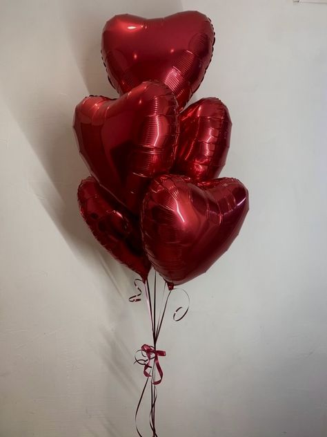 Red Birthday Party, Valentines Balloons, Love Balloon, Red Balloon, Mylar Balloons, Heart Balloons, Valentine Special, Helium Balloons, Foil Balloons