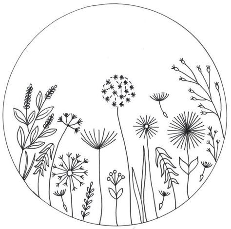 Embroidery Template, Floral Embroidery Patterns, Hand Embroidery Art Hand Embroidery Patterns Free, Embroidery Template, Floral Embroidery Patterns, Pola Sulam, Embroidery Patterns Vintage, Embroidery Flowers Pattern, Embroidery Patterns Free, Simple Embroidery, Hand Embroidery Pattern