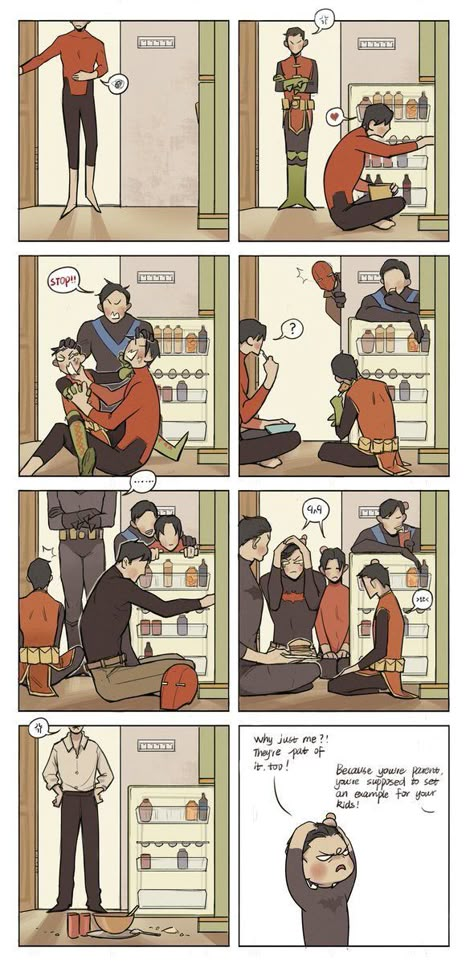 Batfamily Comics Funny, Bat Family Comics, Batman Family Cute, Bat Family Funny, Batfamily Comics, Dc Comics Funny, Superman X Batman, Batfamily Funny, Robin Comics