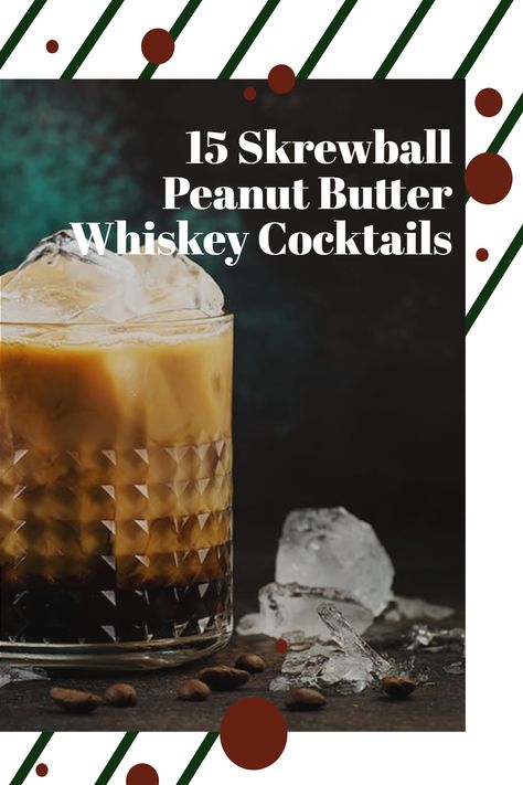 Skewball Recipes, Drinks With Screwball Peanut Butter Whiskey, What To Mix With Peanut Butter Whiskey, Peanut Butter Jelly Cocktail, Screwball Drinks Recipes, Howler Head Whiskey Cocktails, Drinks With Skrewball Whiskey, Peanut Butter Liquor Recipes, Screwball Whiskey Drinks Easy