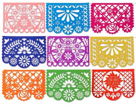 Fiesta Wedding Decorations Papel Picado Flags Mexican | Etsy Mexican Paper Flags, Mexican Paper Banner, Mexican Papel Picado, Mexican Birthday, Flag Hanging, Fiesta Theme Party, Mexican Party Theme, Party Photo Backdrop, Fiesta Decorations