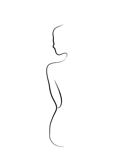 Line Painting Woman, Woman Silhouette Line Art, Woman Sillhoute Drawing, Woman Line Art Drawing, Woman Outline Drawing Silhouette, Body Outline Drawing Aesthetic, Siluette Woman Drawing, Woman Body Tattoo Silhouette, Women One Line Drawing