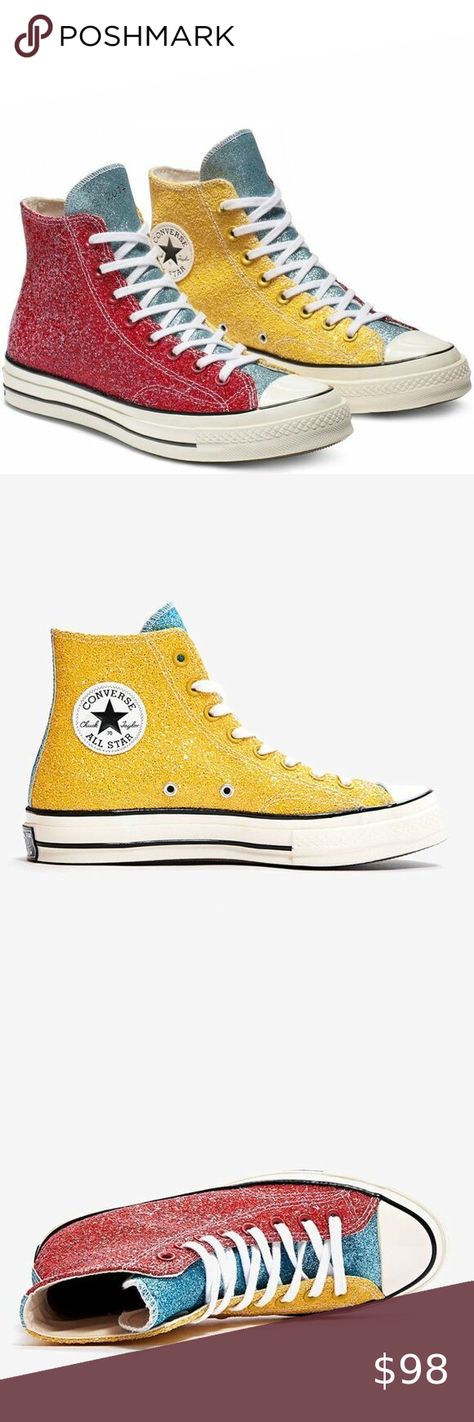 NEW Converse Chuck Taylor All Star 70 Hi X JW Anderson Glitter Pack 10.5 US 44.5 New Converse, Jw Anderson, Converse Chuck Taylor All Star, Chuck Taylor All Star, Converse Chuck, Chuck Taylor, Chuck Taylors, All Star, Converse