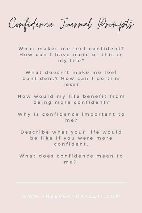 Confidence Boosting Journal Prompts, Journaling For Self Confidence, Journal For Confidence, Perfectionist Journal Prompts, Self Confidence Journal Ideas, Journal Prompt For Career, Journaling Prompts For Confidence, Journal Prompt For Confidence, Therapeutic Writing Prompts