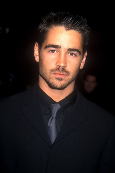 These Vintage Photos of Colin Farrell Are the Kinds of Things Your Parents… Colin Farrell 90s, Colin Ferrel, Collin Farrell, Tim Roth, Ian Mckellen, Jonathan Rhys Meyers, Maggie Smith, Kevin Spacey, Irish Actors