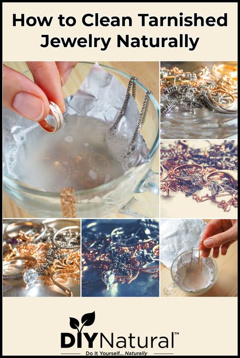 Tarnished Jewelry Cleaning, How To Clean Jewelry At Home Metals, How To Clean Fine Jewelry At Home, How To Clean Custom Jewelry, Cleaning Tarnished Costume Jewelry, Jewelry Cleaning Diy, How To Clean Silver Remove Tarnish Jewelry, Remove Tarnish From Silver Jewelry, Remove Tarnish From Jewelry