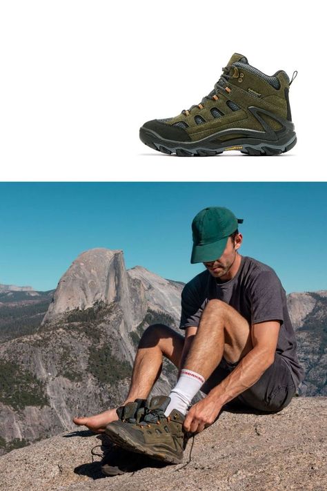 Newland Waterproof Hiking Boots for Men, 4" & 6" Suede Leather Trekking Boots, Anti-Fatigue Outdoor Shoes, Ankle Support, Non-Slip, Comfortable, Shock Absorption KS55 Men's Hiking Boots, Hiking Outfit Men, Hiking Boots For Men, Trekking Boots, Hiking Boots Outfit, Boots Outfit Men, Mens Hiking, Mens Hiking Boots, Trekking Shoes