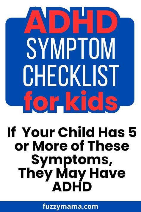 This list of ADHD Symptoms is a great resource for adhd parents to check out and bring to their doctor. If your child has 5 symptoms that show up at home and school, then they likely have ADHD. Add In Kids, Odd Symptoms, Add Symptoms, Impulsive Behavior, Home Training, Kids Schedule, Parenting Resources, Social Emotional Skills, Training Exercises