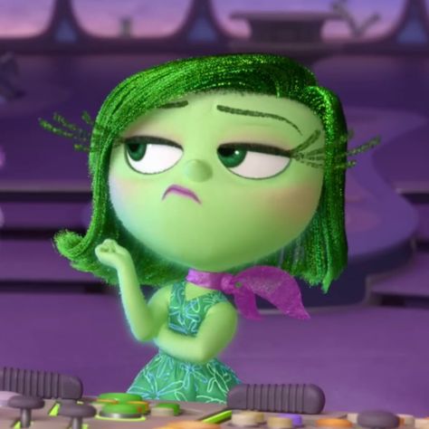 Inside Out 2, Inside Out, Green, Hair