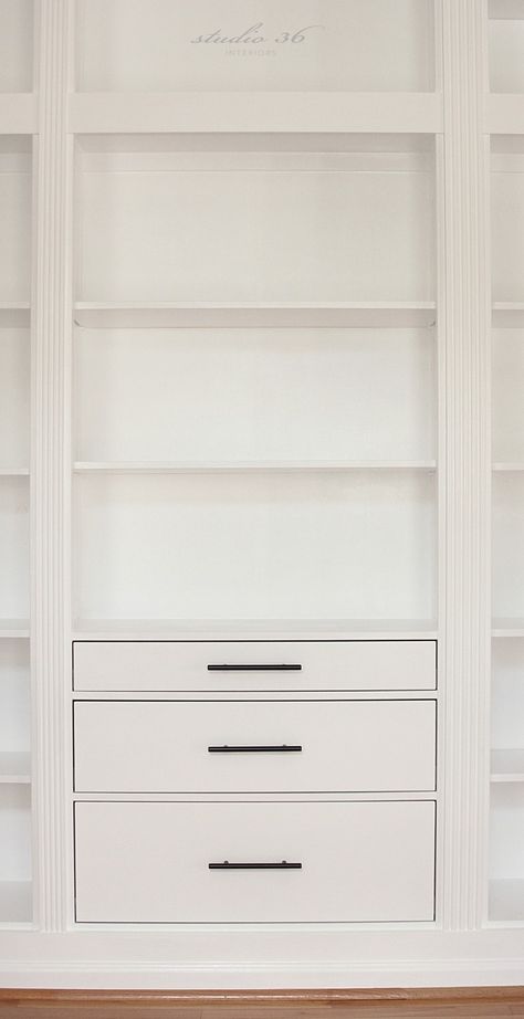 Hemnes Bookcase, Ikea Closet Hack, Diy Built In, Billy Ikea, Bookcase Hack, Ikea Built In, Billy Bookcases, Bookcase With Drawers, Hack Ikea