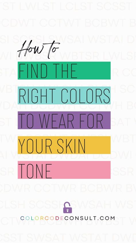 How to Find the Right Colors to Wear for Your Skin Tone Color Theory For Skin Tones, Best Colors For Cool Skin Tones, How To Know My Color Palette, Best Colors For Pale Skin Clothes, How To Know What Colours Suit You, What Color Do I Look Best In, Colors For Summer Skin Tone, How To Figure Out Your Color Palette, What Color Clothes Look Best On Me