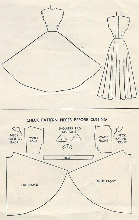 Projek Menjahit, Diy Sy, Patron Vintage, Fashion Design Patterns, Sew Ins, Sewing Design, Diy Sewing Clothes, Clothes Sewing, Fashion Sewing Pattern