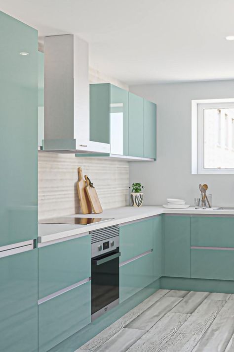 kitchen design cabinets modern layout Modern Kitchen Cabinet Design Colour, Kitchen Cupboards Design Colour, Kitchen Design Cabinets, Kitchen Cupboards Design, Kitchen Cupboard Colours, Bathroom Inspo Interior Design, Backsplash Kitchen White Cabinets, Kitchen Wardrobe Design, Traditional Kitchen Cabinets